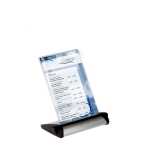 Durable Tischaufsteller DIN A5 tr Presenter Flexo...