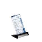 Durable Tischaufsteller DIN 1/3 A4 tr Presenter Flexo...