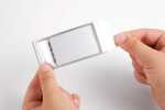 Durable Namensschild 34x74mm si 10St CLASSIC mit Kombiklemme