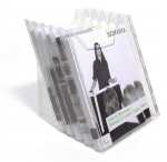 Durable Prospektspender A4 5tlg tr COMBIBOXX für Wand+Tisch