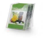 Durable Prospektspender A4 5tlg tr COMBIBOXX für Wand+Tisch