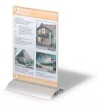Durable Presenter DIN A5 255x160x34mm Tischaufsteller mit...