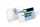 Durable Namensschild 54x90mm tr 5St mit Kombiklemme SB Verpackung