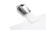 Durable Namensschild 60x90mm tr 5St mit Clip in SB Verpackung