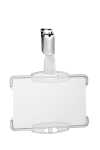 Durable Ausweiskartenhalter 54x87 tr mit Clip...