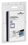 Durable Namensschild 40x75mm tr 5St mit Kombiklemme SB-Pack 8157