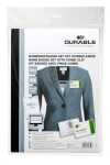 Durable Namensschilder Set 54x90mm 20St mit Kombiklemme