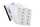Durable Namensschilder Set 54x90mm 20St mit Kombiklemme