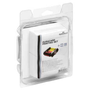 Durable Set Farbband bt und 100 Karten Zubehör DURACARD