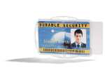 Durable Namensschild 54x85mm tr 10St Doppelbox wie 8219 o. Halter