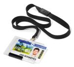 Durable Kartenhalter 54x87 tr 10St mit Textilband...