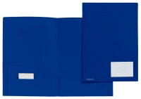 Foldersys Broschüren-Mappe Standard blau