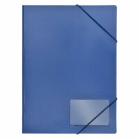 Foldersys Eckspanner-Mappe Standard blau