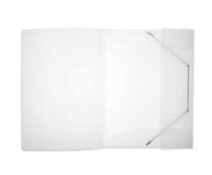 FSY PP-Präsentations-Eckspanner-Sammelmappe, Transparent, milky