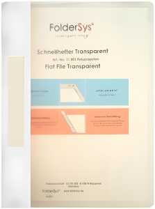 FSY Schnellhefter, Transparent, weiß, 1 Stück