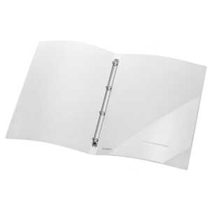 FSY PP-Ringbuch A4, 4 Ringe, 16mm, farblos transluzent, 1 Stück