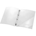 FSY PP-Ringbuch A4, 4 Ringe, 25mm, farblos transluzent, 1...