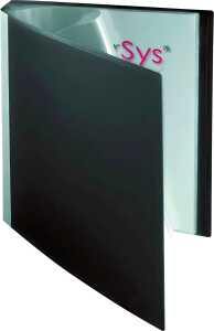 FSY Sichtbuch, 40 Hüllen, PP, schwarz, 1 Stück