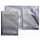 FSY Sichttaschen-Mappe, A4, Innentaschen, PP farblos 4250037426915