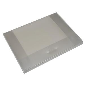 FSY Dokumenten-Box, 18mm, Transparent, rauchtopas 1 Stück