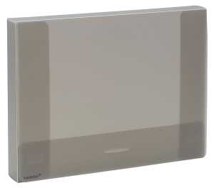 FSY Dokumenten-Box, 35mm, Transparent, rauchtopas 1 Stück