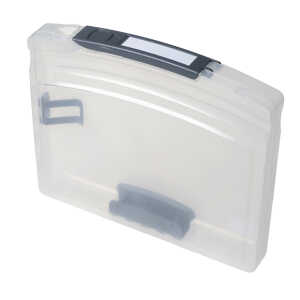 Spritzguss "go-case" A4 mit steckbarer Mechanik + Niederhalter farblos