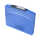 Spritzguss "go-case" A4 mit steckbarer Mechanik + Niederhalter, blau