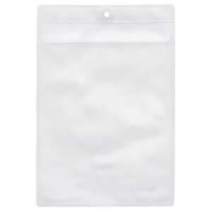 FSY Plakat-Tasche A5, mit Klappe, Aufhängöse, PVC klar transparent