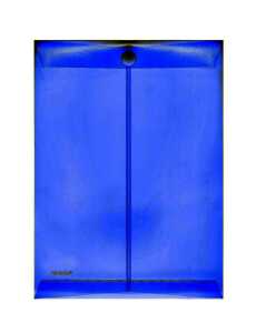 FSY Sichttasche A4hoch, trans blau, 1 Stück