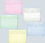 FSY Sichttasche A4, Dehnfalten, trans fbg.sort., 1...