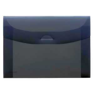 FSY stabile Sichttasche, A4, ungeschweißt, PP anthrazit transluzent