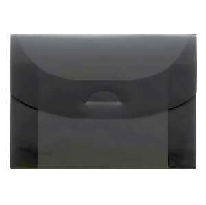 FSY stabile Sichttasche, A5, ungeschweißt, PP anthrazit transluzent