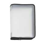 FSY Reißverschluss-Portfolio, A4, PP farblos...