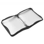 Reißverschluss-Portfolio, A5, PP farblos,...