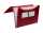 FSY Fächer-Tasche PP, 7er, Standard, bordeaux, 1 Stück