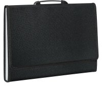 Foldersys Fächer-Tasche PP 12er Standard Tex Griff...