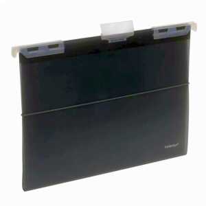 FSY PP-Hänge-Sichtbuch A4, 1 Stück Hüllen, anthrazit transluzent