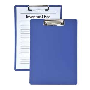 FSY Klemm-Brett, Standard, blau, Neutral, 1 Stück