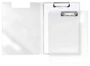 FSY Klemmbrett-Mappe, Transparent, transp., Neutral, 1 Stück