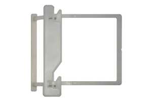 FSY U-Clip 3-teilig, farblos transluzent, 1 Stück