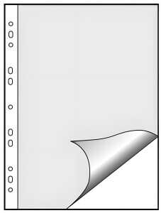 Fotokarton 230x300mm weiß 10St