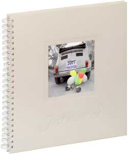 Hochzeit Spiralalbum 31x32cm Fahrt ins Glück 40S