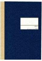 Pagna Geschäftsbuch A4 Classica 96Bl kariert blau