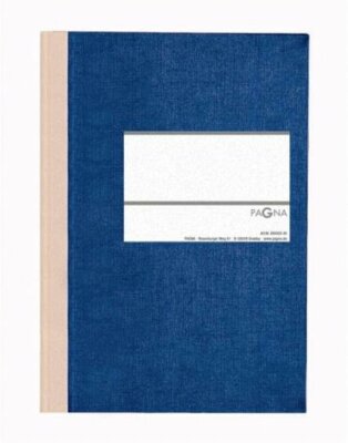 Geschäftsbuch A5 Classica 96Bl liniert blau