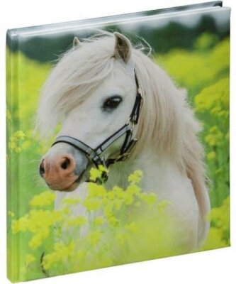 Pagna Poesiealbum kleines Pony 128S blanko