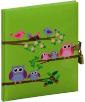 Pagna Tagebuch Sweer Owls 128S mit Schloss blanko