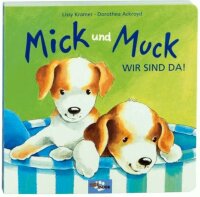 Pagna Pappbuch 210x210mm Mick und Muck Wir sind da! 22S