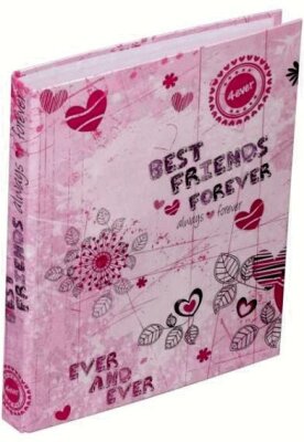 Pagna Ringbuch, für A4, Best friends forever, Motivdruck laminiert, mit 2-Ring-Mechanik 20767-15