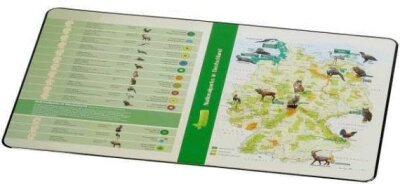 Pagna Schreibunterlage, 540x360 mm, Nationalparks, Motivdruck, Folie entspricht den Anforderungen für Kinderspielzeug 21761-15