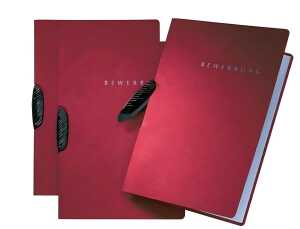 Pagna Bewerbungsmappe Swing Basic 2tlg. rot